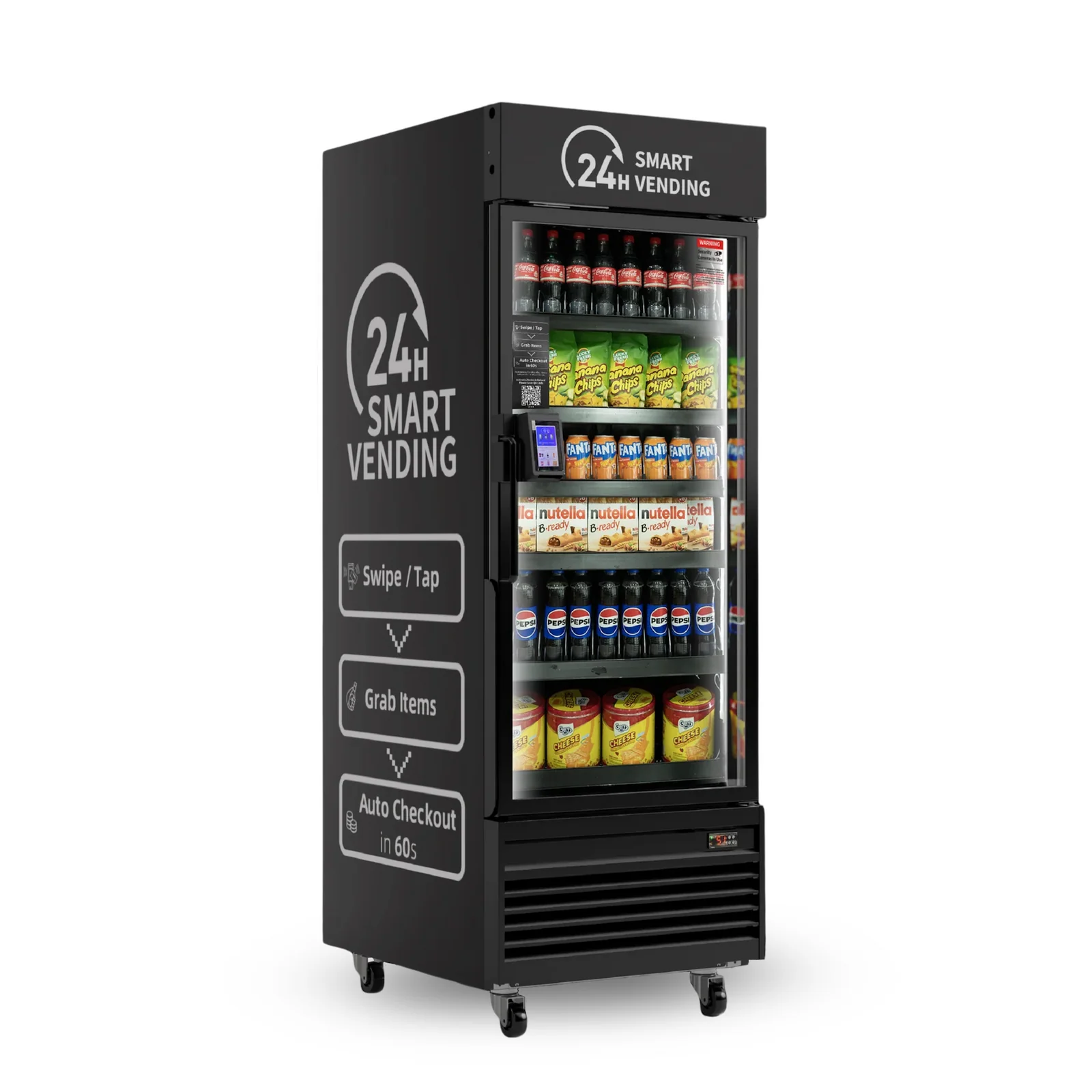 HAHA AI Smart Vending - Side Profile